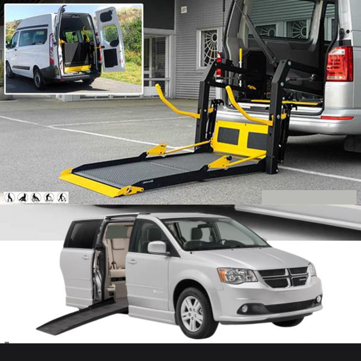 Low entry wheelchair ramp for car, van _ Wheelchair Ramp installation for cars in dubai